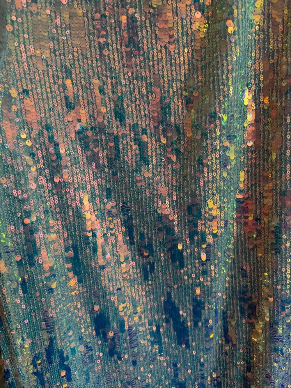 Lilt Girls Size 14 Iridescent Sequin Mermaid Shift Dress